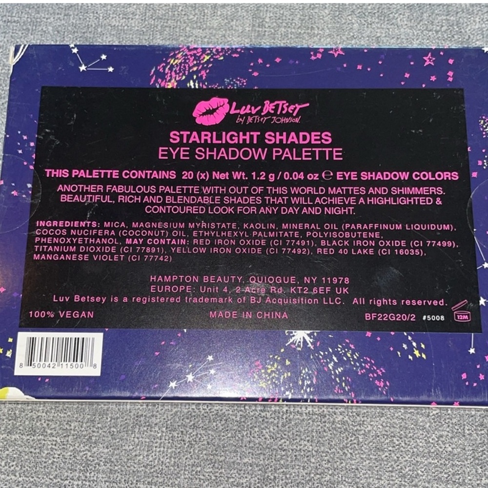 Luv Betsy by Betsy Johnson Starlight Shades Eyeshadow Palette - Picture 4 of 5